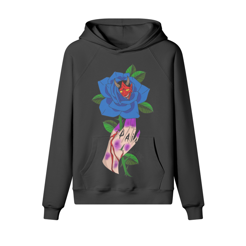 Buktat2 Devil Rose Pullover Hoodie