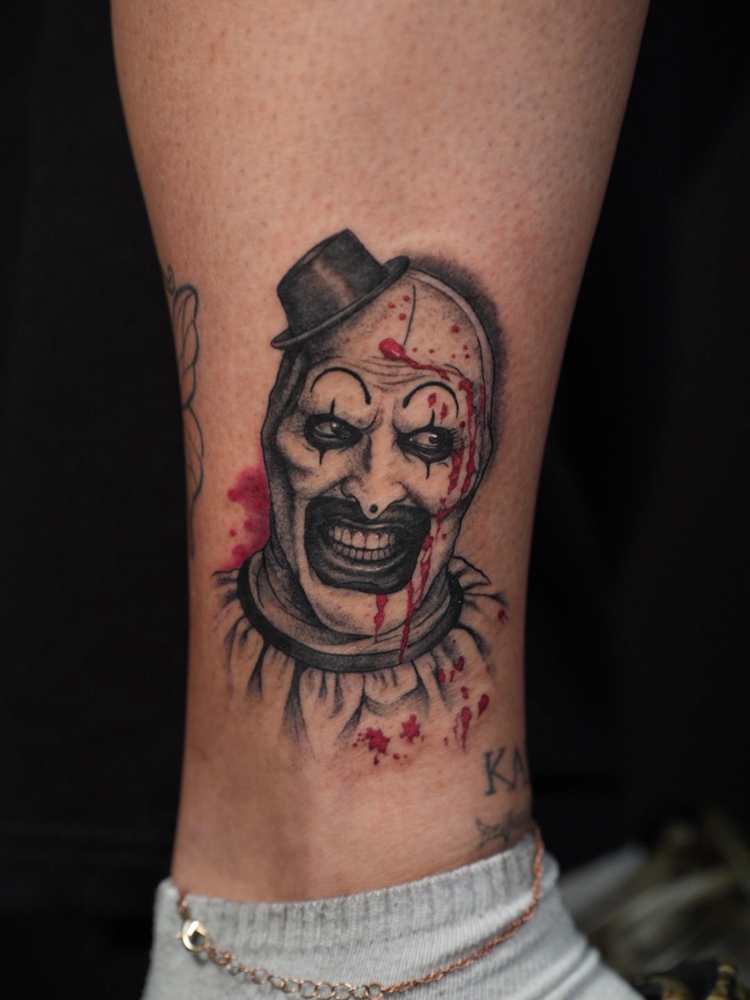 First portrait in the books! 

Thank you to Regine for trust me and sitting so w… — tattoo by Melissa Jergensen, Paramus, New Jersey
