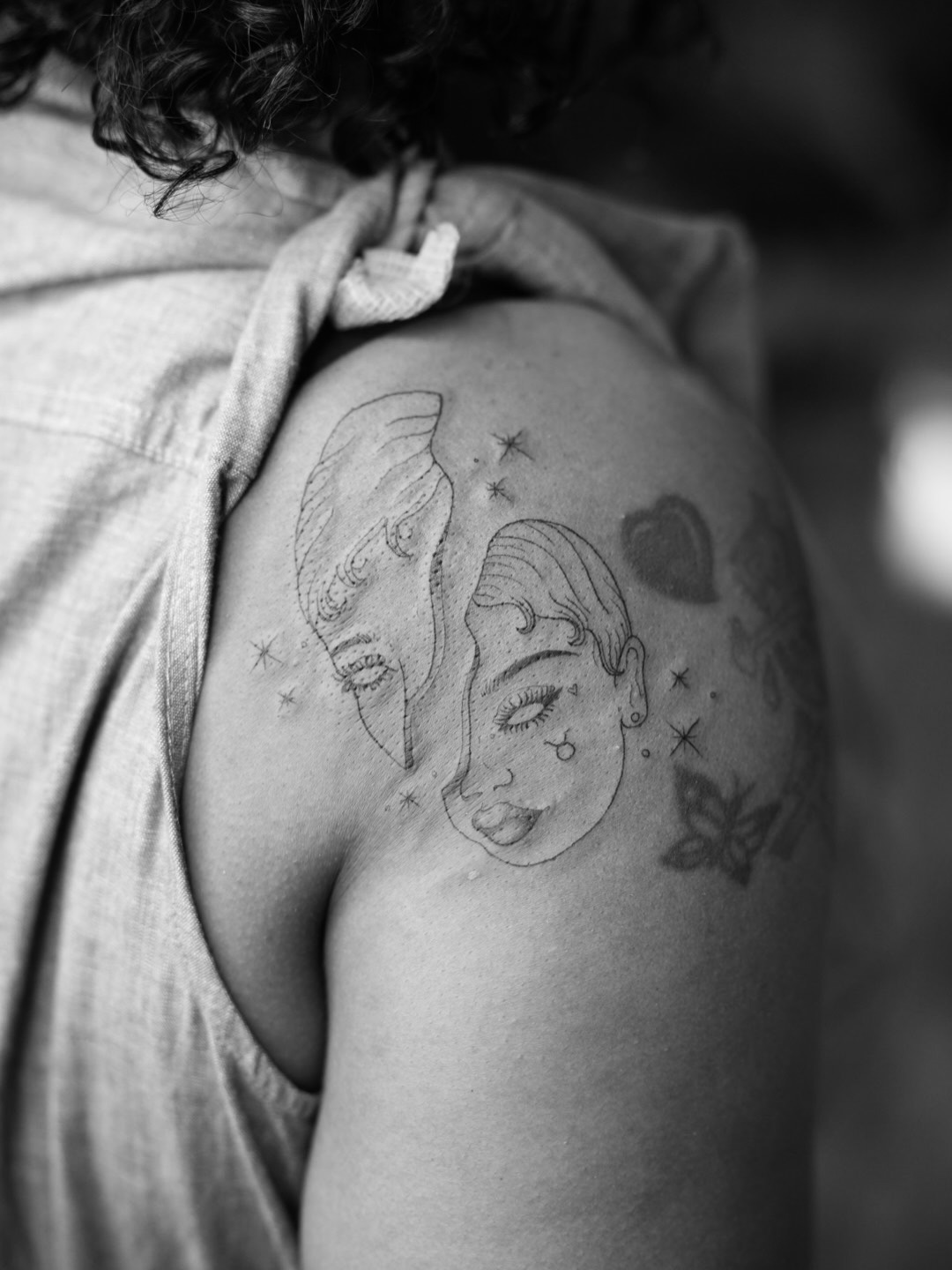 Some best friend tattoos for Jatoya & Anesha. 

Would you and your best friend g… — tattoo by Melissa Jergensen, Paramus, New Jersey