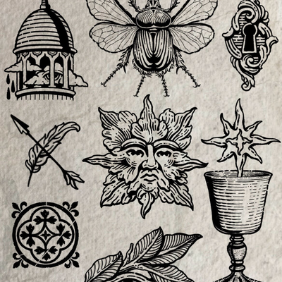 New flash sheet ⚡️⚡️
Slide for prices $
#engraving #woodcut #losangelestattoo #l… — tattoo by Mateo Pardo, Los Angeles, California
