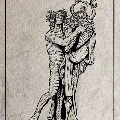 Orpheus 🏺🪉
Available flash $550
Has to be bigger than 7 inches
#engraving #woo… — tattoo by Mateo Pardo, Los Angeles, California