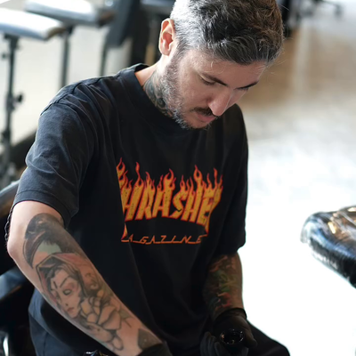 Ink Log | 001
Guest trip in Philadelphia

@hustlebuttertattoogallery @centraltat… — tattoo by Ilkim Koc, New York, New York