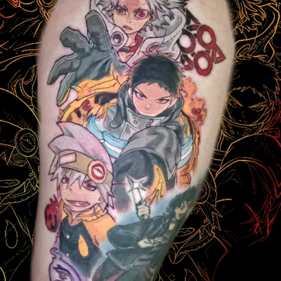 Post by sirkomode on Inker — tattoo by Omar Martinez, Arlington, Texas
