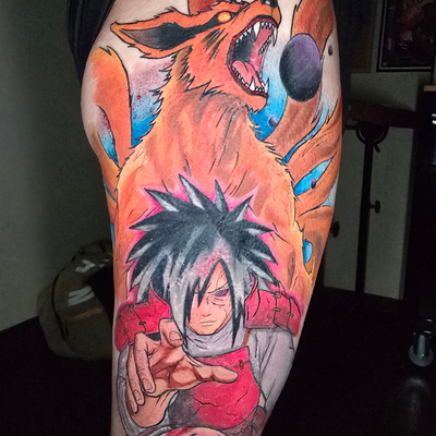 Post by sirkomode on Inker — tattoo by Omar Martinez, Arlington, Texas