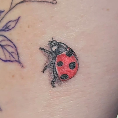 .
.
.
.
#ladybugtattoo #tattoosofinstagram #smokenink #mysticlotustattoos — tattoo by Matt McGinnis, Tempe, AZ