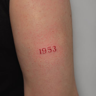 red ink ❤️

#finelinetattoo #redink #redinktattoo #scripttattoo #losangelestatto… — tattoo by Ariane  McDonald, Los Angeles, California