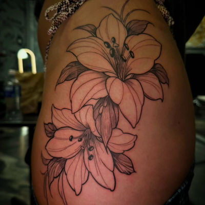°🌺

#SouthJerseyTattoo
#NewJerseyTattoo
#SouthJerseyArtist
#OceanCityNJ
#somers… — tattoo by Manolo Alvarez, Somers Point, new Jersey