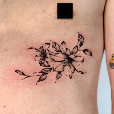- Sketch style Lily -

Thank you for always your trust and support 🙏🏻

Done at… — tattoo by Shino Nakamoto, Los Angeles, California