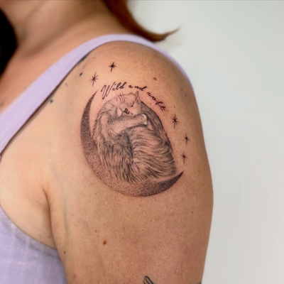 -Memorial tattoo-

Thank you Joanna for your trust and let me to do this special… — tattoo by Shino Nakamoto, Los Angeles, California