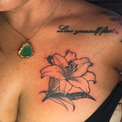 Lily cover up 

#lilytattoo — tattoo by Zoe Blackman, Providence, Rhode Island