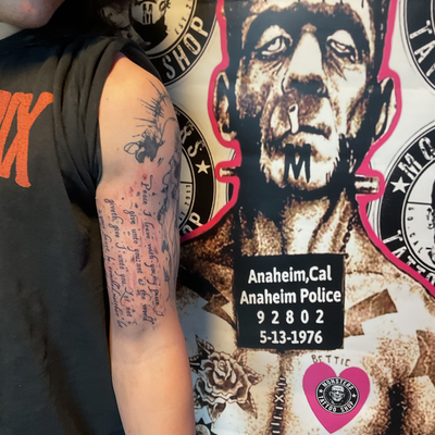 Post by dmacktattoos on Inker — tattoo by Daniel Mack, Anaheim, California