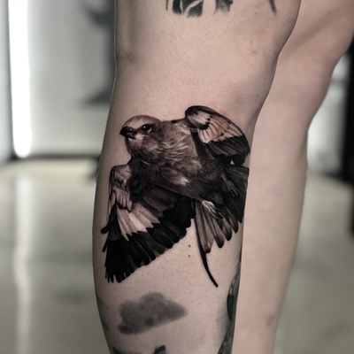 love doing feather textures! thank you all for looking! — tattoo by Matthew Baker, Londonderry, New Hampshire