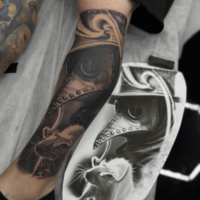 8 hours — tattoo by Matthew Baker, Londonderry, New Hampshire