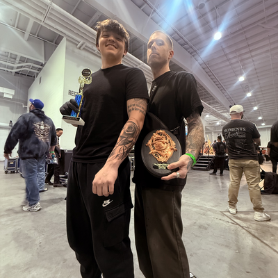 3rd place tattoo of the day at the New England tattoo expo! — tattoo by Matthew Baker, Londonderry, New Hampshire