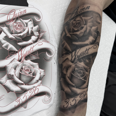 Post by m.bakerink on Inker — tattoo by Matthew Baker, Londonderry, New Hampshire