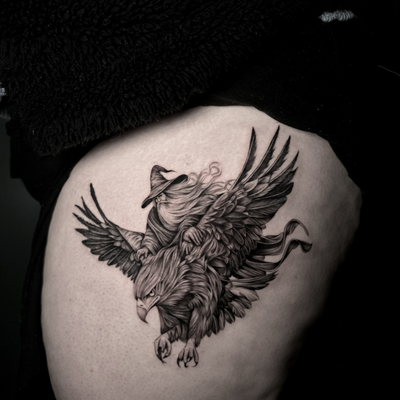 Post by dgtattoo.art on Inker — tattoo by Damla Gunaydin, San Francisco, California