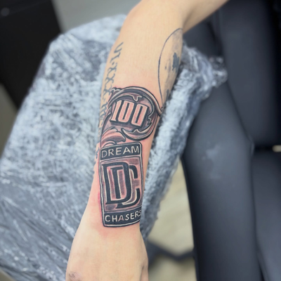 Had the opportunity to fix one of my old tattoos I did last year in January than… — tattoo by Purz One, El Centro, California