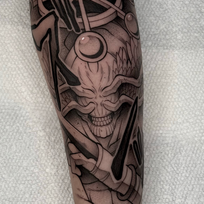 Mahoraga — tattoo by Jose Orozco, Ciudad de Guatemala , Guatemala 