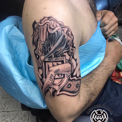 Post by AmaurisTattoo on Inker — tattoo by Amauris Taveras, la Vega R.D 🇩🇴, La Vega 