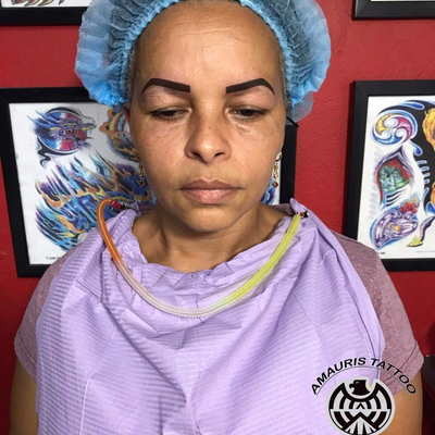 La cejas tatuadas si quieres cejas como estás no dudes en enviar un mensaje What… — tattoo by Amauris Taveras, la Vega R.D 🇩🇴, La Vega 
