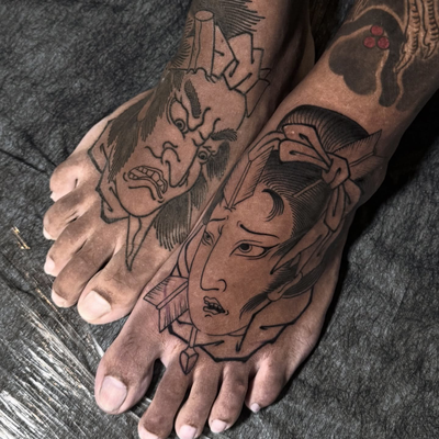 Lines first on @tamillomaaran, we’ll continue the rest next! 

POWERED BY: 
@asi… — tattoo by Linus Lim, Singapore, Singapore