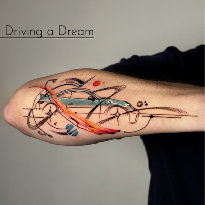 Driving a Dream
Some dreams deserve more than a parking spot.
This Porsche-inspi… — tattoo by Alper FIRATLI, Los Angeles, California