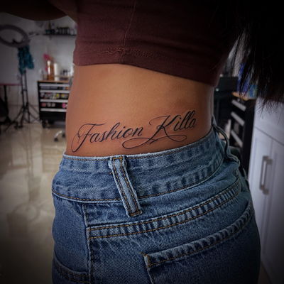 Fashion Killa 🔥🔥🔥🔥 — tattoo by Jc TheArtist, Downey, California
