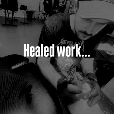 Some healed work over the years. No filters 🚫 
#healedtattoo #tattoostyle #tatt… — tattoo by Sam Robichaud, Los Angeles, California