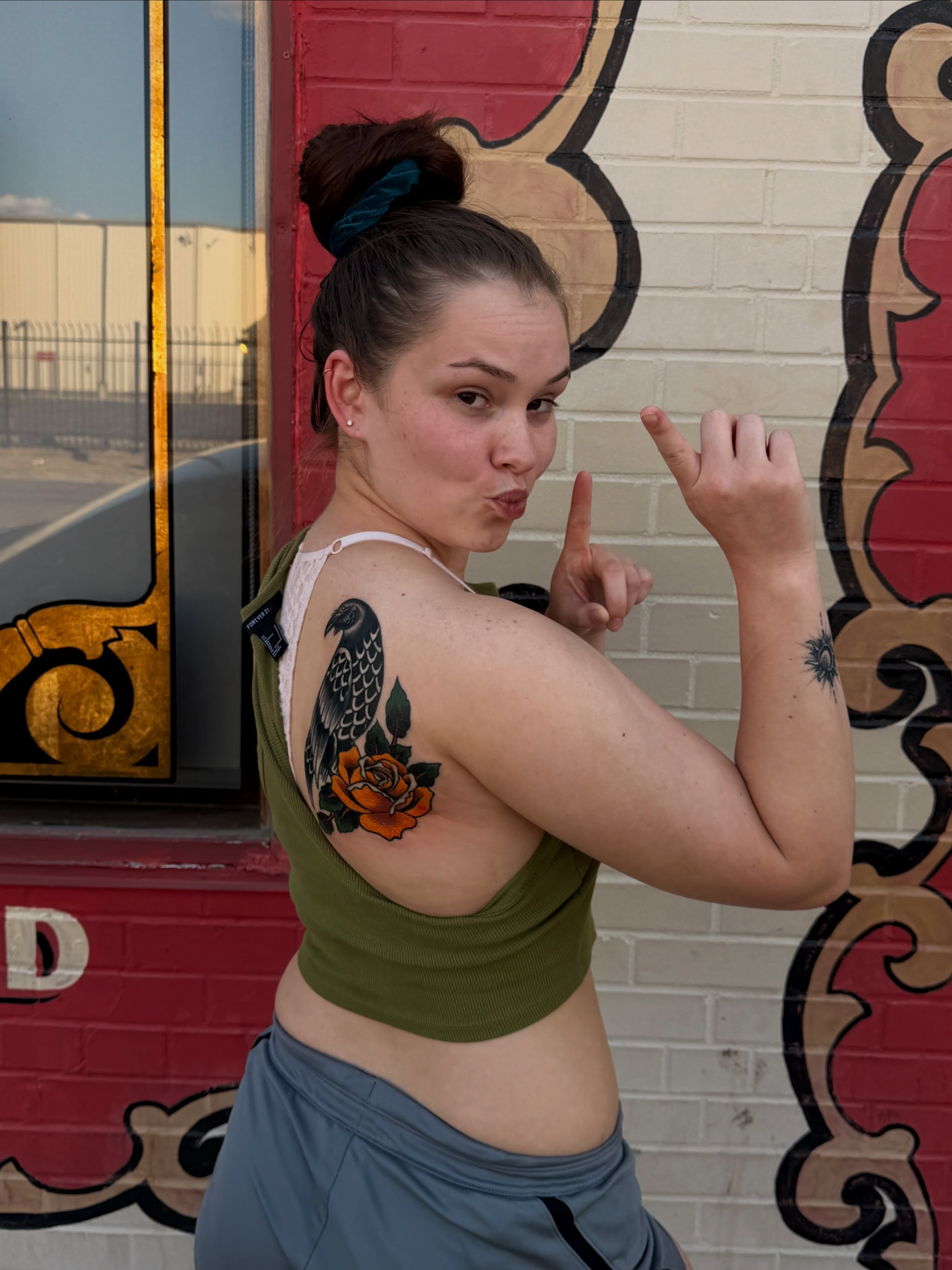 Raven and yellow rose I got to do for my friend, Natalie.
I’ve been wanting to d… — tattoo by Josh Hall, Dallas, Texas