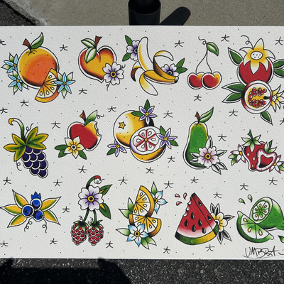 Summer flash!!!

available to be tattooed at Tiger’s Eye Tattoo! — tattoo by Abbey Edmond, New London, Connecticut