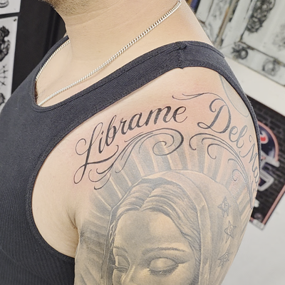 Post by joeltattooptx on Inker — tattoo by Joel Rosales, Pasadena, Texas
