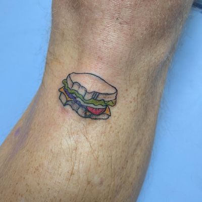 I absolutely love the pun tattoos. Would you get a pun tattoo? 
We did a bottle … — tattoo by Makayla Wallace, Shreveport, Louisiana