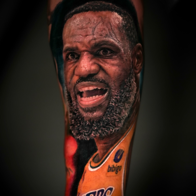 #color #colortattoo #colortattooartist #colortattooportrait #portrait #tattoo #t… — tattoo by Victor Moreno, Indian Trail, North Carolina