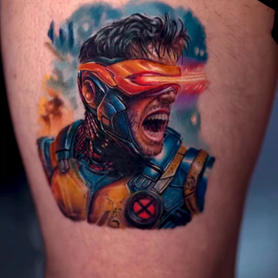 #tattoo #charlottenc #northcarolinatattooartist #emallausa #colortattooartist — tattoo by Victor Moreno, Indian Trail, North Carolina