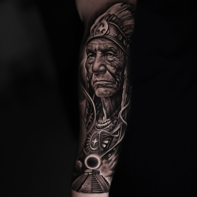#tattoo #tattoorealistic #tattooblckandgrey #tattooartists #charlotte — tattoo by Victor Moreno, Indian Trail, North Carolina
