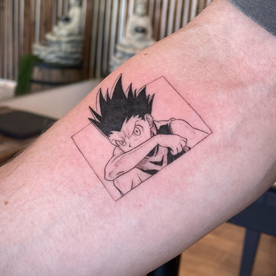 Fine-line anime design, had so much fun doing this one!⚡️
Thank you @danieldafoe… — tattoo by Raivo Broks, Beverly Hills, California