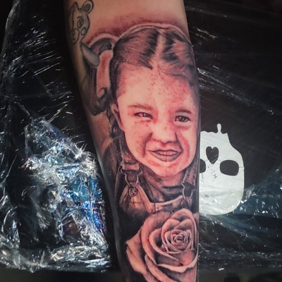 I really wana do more portraits so lmk if you are interested #blackandgrey #port… — tattoo by Senseless Ink, Huntington Beach, California