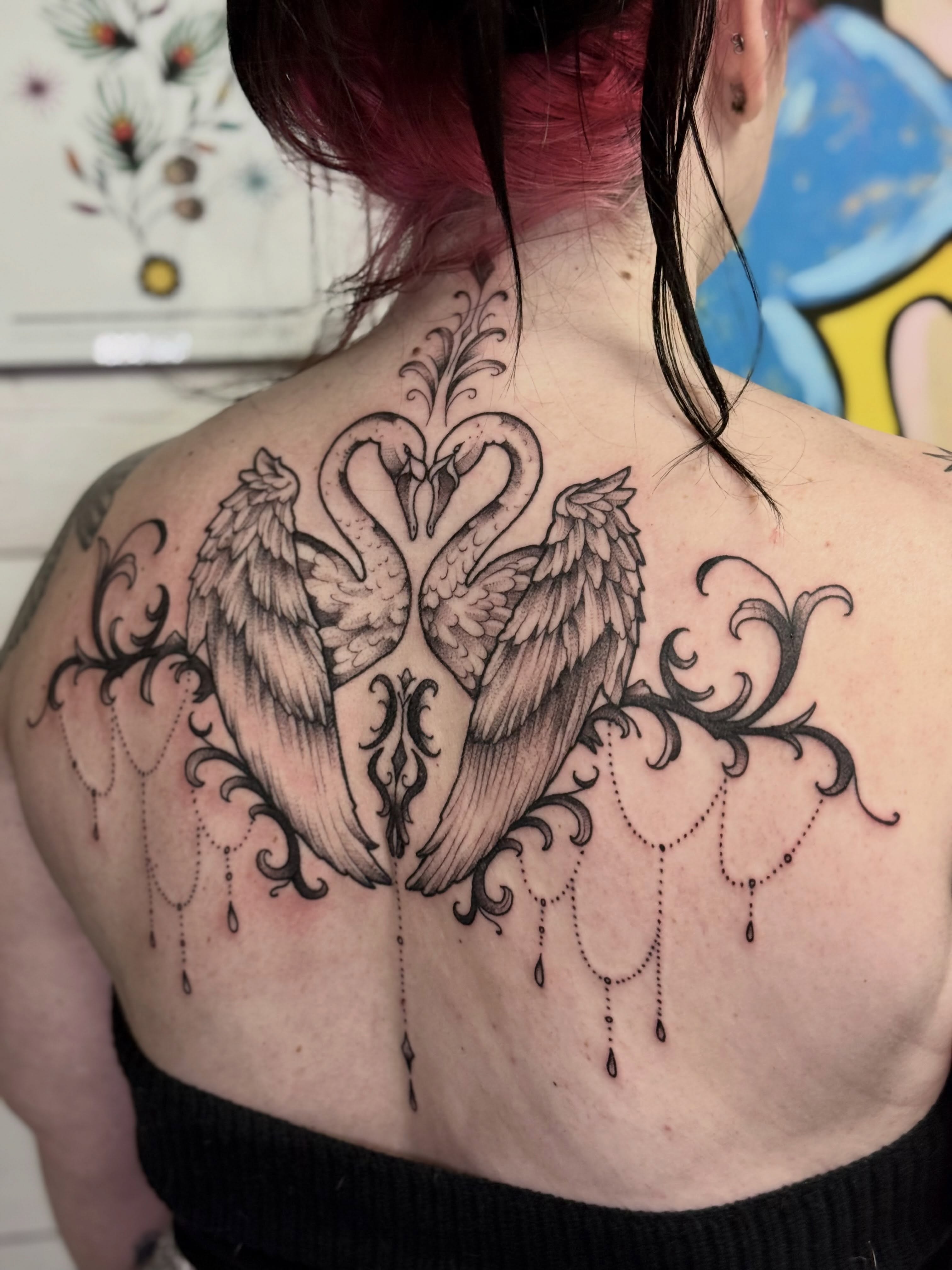 Books open for July and August! Dm with any questions or fill up the tattoo form… — tattoo by Diana Muresan, Phoenix, Arizona