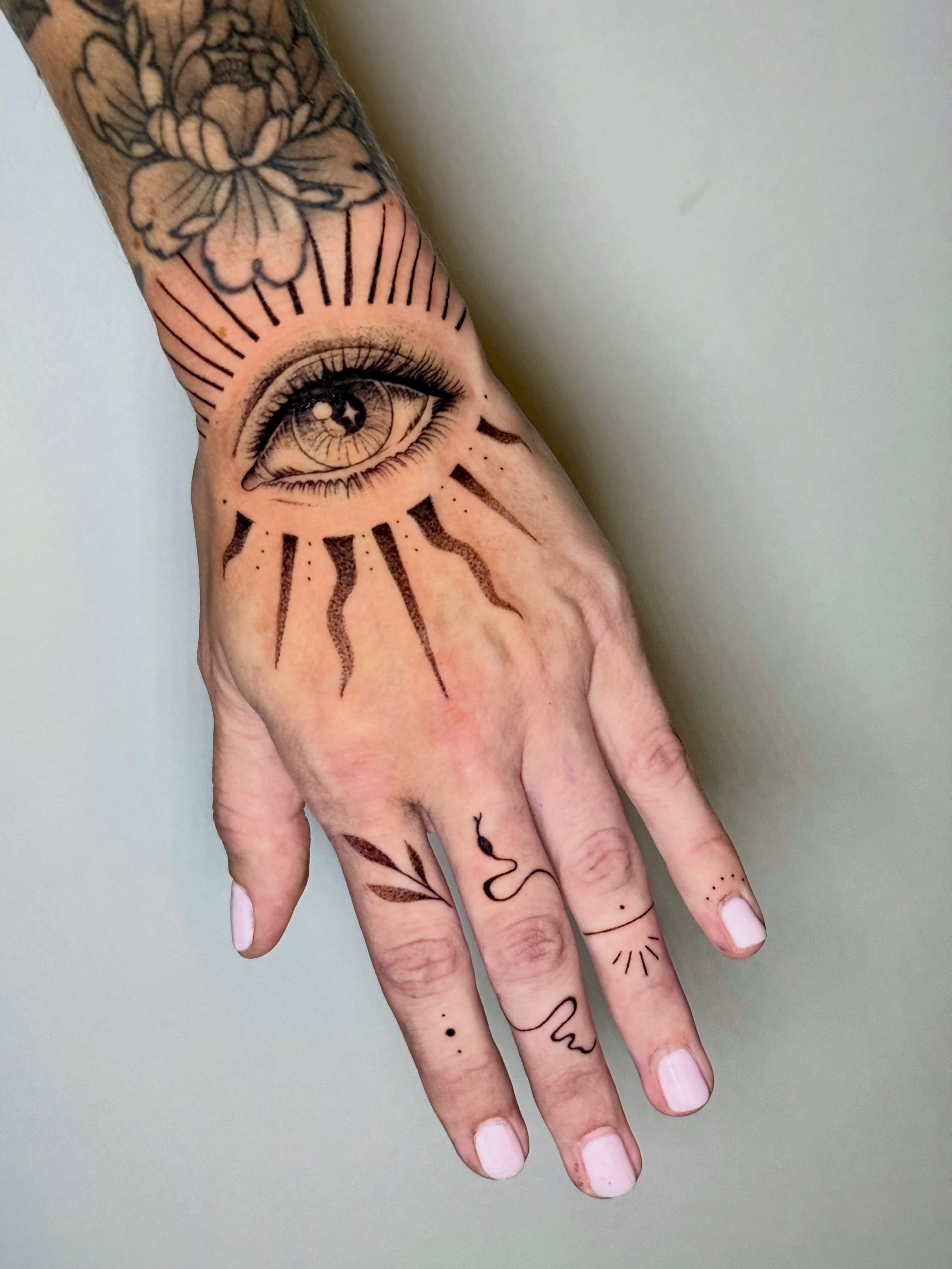 Now booking August-September! Dm to book or fill up the form in my bio💙🌵 #fine… — tattoo by Diana Muresan, Phoenix, Arizona