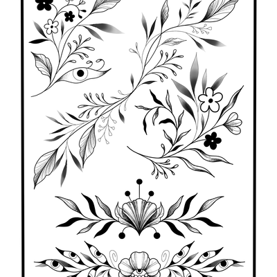 September flash deals! I will do any of these in September only! Just DM me with… — tattoo by Diana Muresan, Phoenix, Arizona