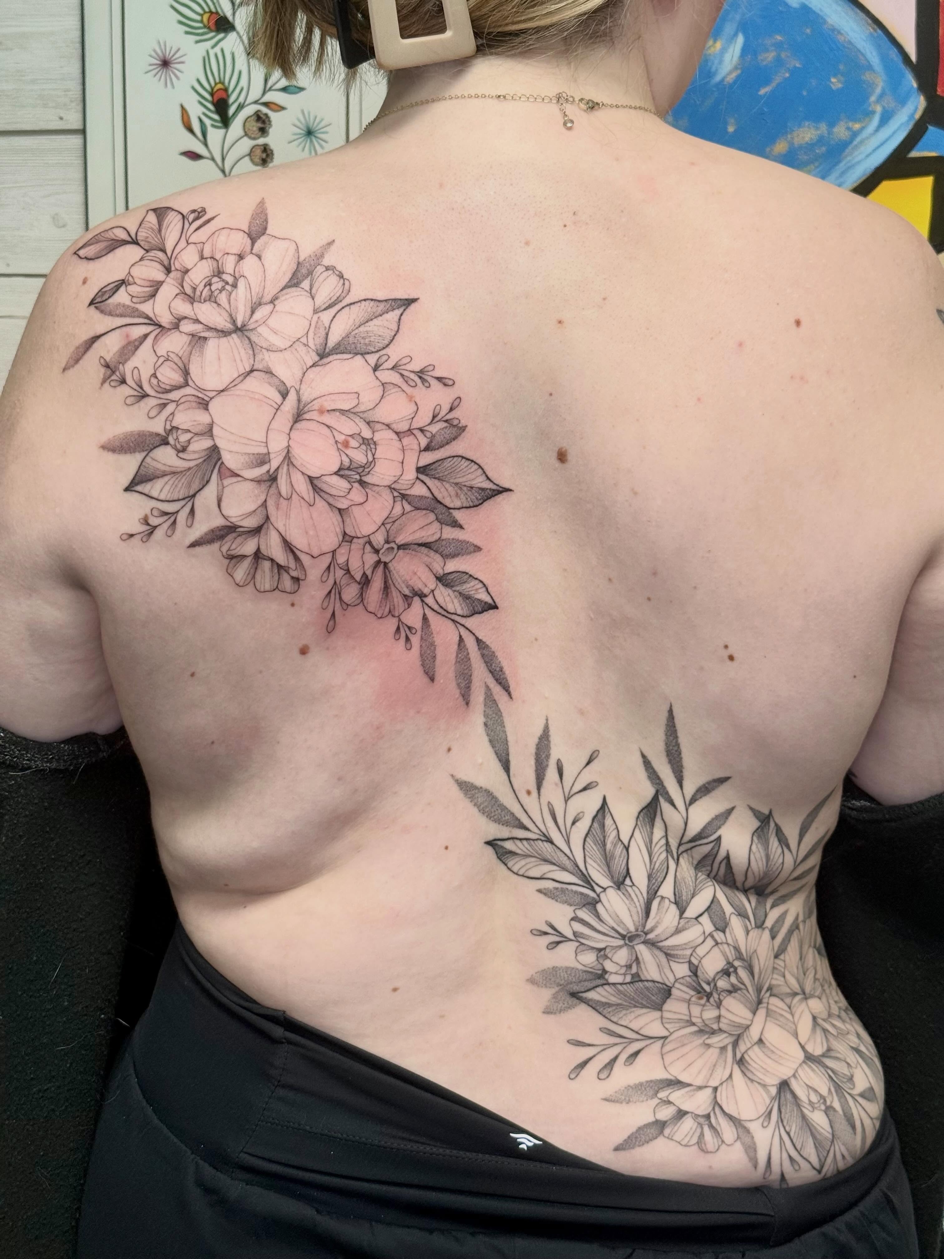 Done in 2 sessions💙 Thank you for everything ! Click on the link below to reque… — tattoo by Diana Muresan, Phoenix, Arizona