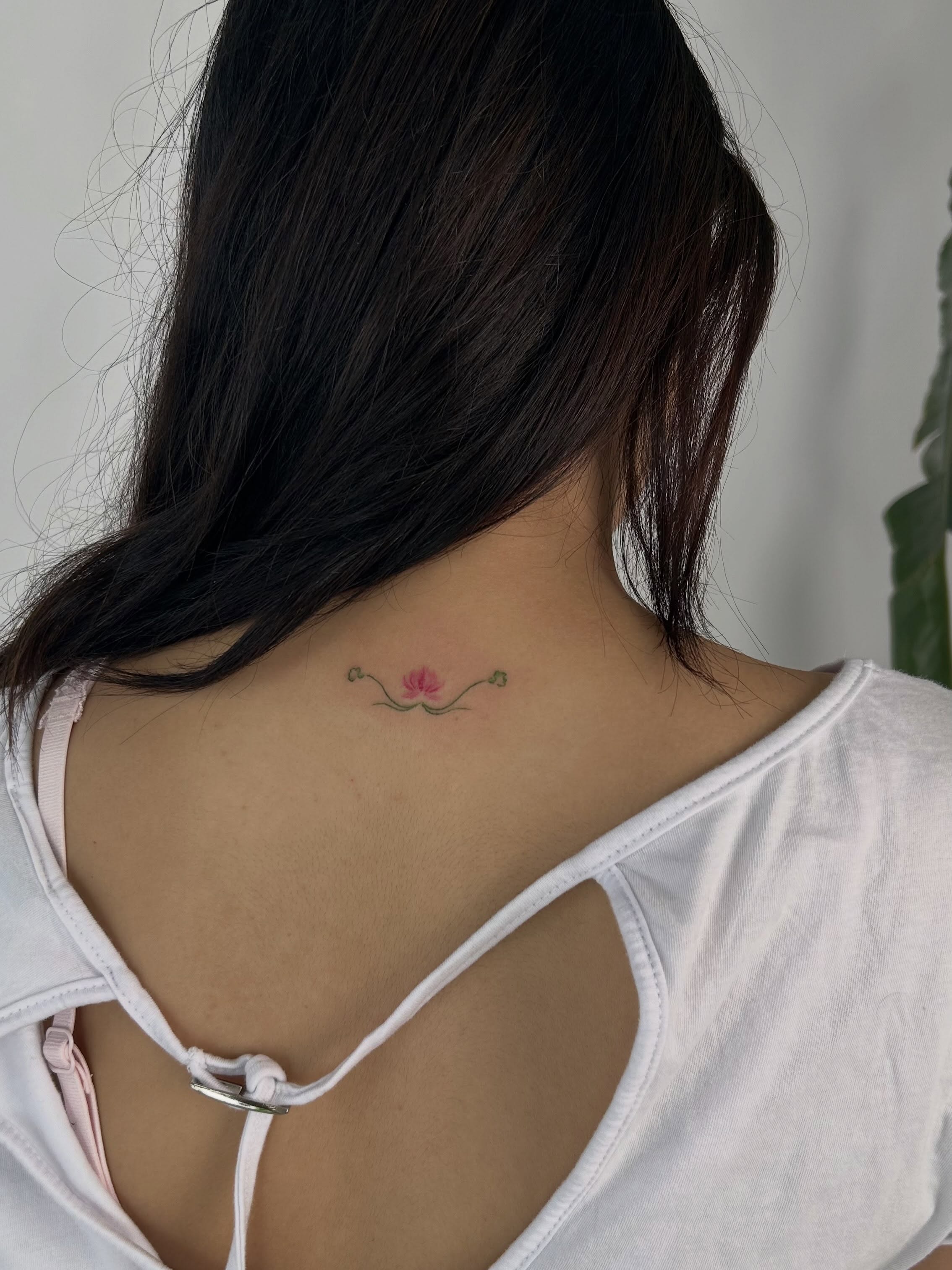 Lotus 🪷 
@tattoobahar 
•
•
•
Done at @flamewiseink 
#lotustattoo #floraltattoo … — tattoo by Bahar Matloubi, Toronto, Ontario