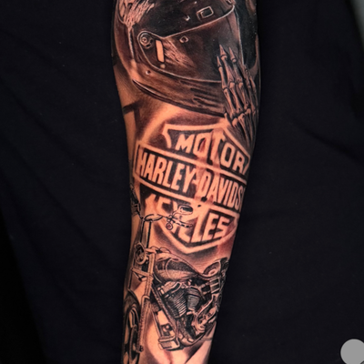 Had the honor and privilege to tattoo this on the homie @johnnylawless187 for hi… — tattoo by Luis Belloso, Whittier, California