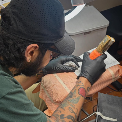 Practice practice practice #tattooapprentice #tattooshop #tattooapprenticeship #… — tattoo by Jeremiah Rolon, Gilbertsville, Pennsylvania