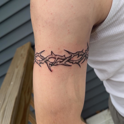 #blackandgreytattoo #michigantattooartist #tattoos #allegoryink — tattoo by Jacob Anderson, Battle Creek, Michigan