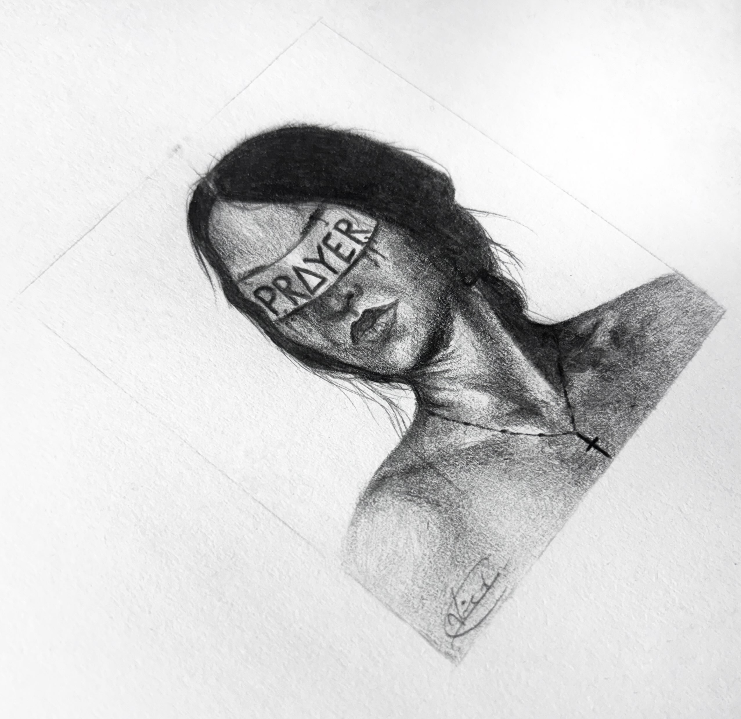 #art #drawing #tattooapprentice #freehand #pencilartwork — tattoo by Vicky Cruz, Los Angeles, California