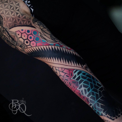 #love — tattoo by Brandon  Quinn, Phoenix, Arizona