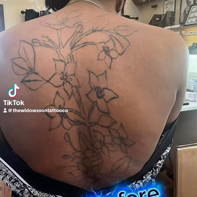 Sometimes you got to work with what you have. Done with the New 01 from @cptinkt… — tattoo by Eric Estrada, Gilbertsville, Pennsylvania