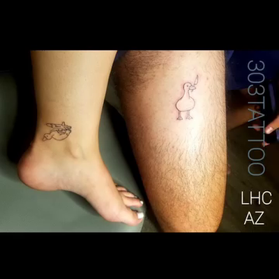 "BUILDING FOREVER BFF MEMORIES AT 303TATTOO!" COME GET INKY. 
🏝🌊lake havasu🌊�… — tattoo by Sof Boussi, Lake Havasu City, Arizona