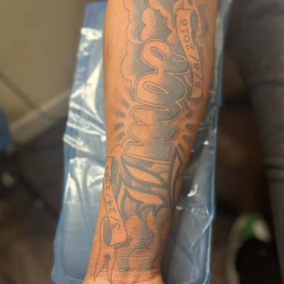Post by tattooeli on Inker — tattoo by Elijah Cameron, Portland, Oregon